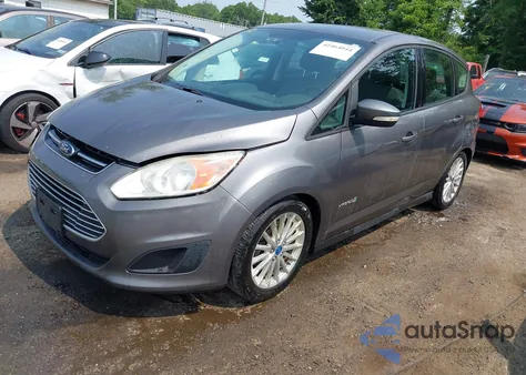 2013 Ford C-Max Hybrid Se from USA, damaged, VIN 1FADP5AU2DL512543